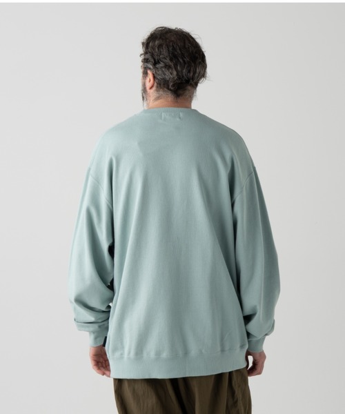 PENDLETON(ペンドルトン)の「ロゴEMB・クルー・スウェット(スウェット・メンズ・杢グレー/アイボリー/ブラック/コーラル/ミント・MEDIUM/LARGE/X-LARGE/SMALL)」の10枚目の写真