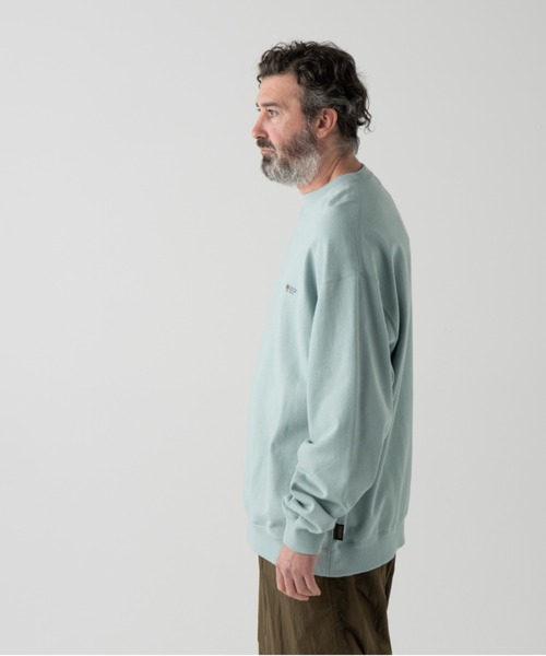 PENDLETON(ペンドルトン)の「ロゴEMB・クルー・スウェット(スウェット・メンズ・杢グレー/アイボリー/ブラック/コーラル/ミント・MEDIUM/LARGE/X-LARGE/SMALL)」の13枚目の写真