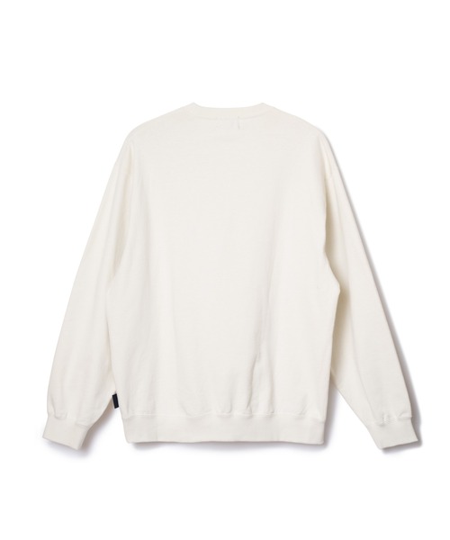 PENDLETON(ペンドルトン)の「ロゴEMB・クルー・スウェット(スウェット・メンズ・杢グレー/アイボリー/ブラック/コーラル/ミント・MEDIUM/LARGE/X-LARGE/SMALL)」の7枚目の写真