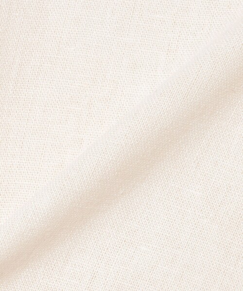 BEAMS HEART(ビームスハート)の「麻混 ウエスト ドロスト シャツ(シャツ/ブラウス・レディース・その他/オフホワイト/レッド・FREE)」の17枚目の写真