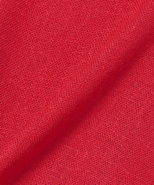 BEAMS HEART(ビームスハート)の「麻混 ウエスト ドロスト シャツ(シャツ/ブラウス・レディース・その他/オフホワイト/レッド・FREE)」の20枚目の写真