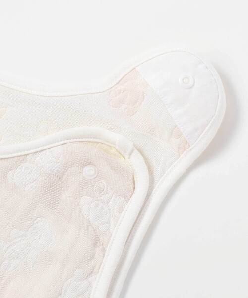 SLAP SLIP BABY（スラップスリップベビー）の「【お揃い】コットンクマ木馬総柄3重ガーゼスリーパーベビー（ベビーパジャマ/スリーパー・キッズ・イエロー系その他・FREE）」の6枚目の写真