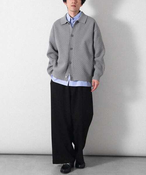 CRAFT STANDARD BOUTIQUE(クラフトスタンダードブティック)の「TRワイドチノパンツ(その他パンツ・メンズ・ブラック/アイボリー・L/M/S)」の13枚目の写真