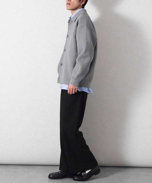 CRAFT STANDARD BOUTIQUE(クラフトスタンダードブティック)の「TRワイドチノパンツ(その他パンツ・メンズ・ブラック/アイボリー・L/M/S)」の14枚目の写真