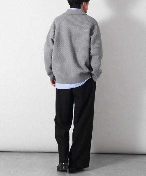 CRAFT STANDARD BOUTIQUE(クラフトスタンダードブティック)の「TRワイドチノパンツ(その他パンツ・メンズ・ブラック/アイボリー・L/M/S)」の15枚目の写真