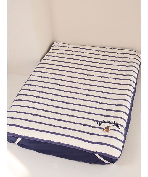 セール】【Sleep】【UNISEX】プレイフルDOG敷きパッド(シングル)（寝具