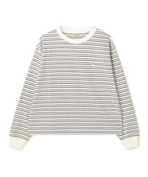 DANTON | Women's Long Sleeve T-shirt Stripe(Tシャツ/カットソー)