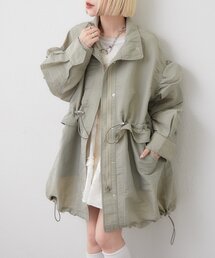 w closet | フリルモッズコート(ブルゾン)