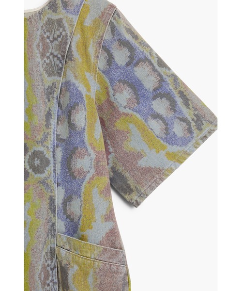 Desigual（デシグアル）の「Christian Lacroix デニム×幻想的プリント タペストリードレス（ワンピース・レディース・ブルー・XS/S/M/L/XL）」の2枚目の写真