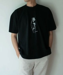 A blends（エイブレンズ）の「"A blends Meme-ci × A blends イラストTシャツ ""norfolk terrier"""（Tシャツ/カットソー）」