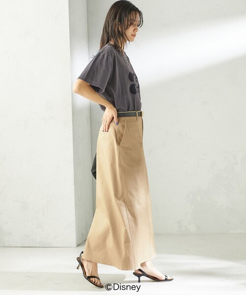 GOOD ROCK SPEED（グッドロックスピード）の「【SHIPS別注】GOOD ROCK SPEED:MICKEY / TEE（Tシャツ/カットソー・レディース・ダークグレー/ベージュ/ネイビー/ホワイト/ブラウン/チャコールグレー/ホワイト系・ONE SIZE）」の9枚目の写真