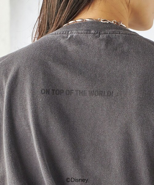 GOOD ROCK SPEED（グッドロックスピード）の「【SHIPS別注】GOOD ROCK SPEED:MICKEY / TEE（Tシャツ/カットソー・レディース・ダークグレー/ベージュ/ネイビー/ホワイト/ブラウン/チャコールグレー/ホワイト系・ONE SIZE）」の15枚目の写真