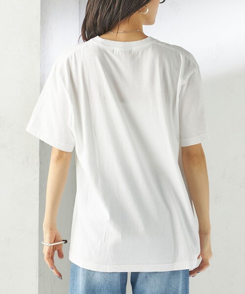 GOOD ROCK SPEED(グッドロックスピード)の「【SHIPS別注】GOOD ROCK SPEED:MICKEY / TEE(Tシャツ/カットソー・レディース・ダークグレー/ベージュ/ネイビー/ホワイト/ブラウン/チャコールグレー/ホワイト系・ONE SIZE)」の9枚目の写真