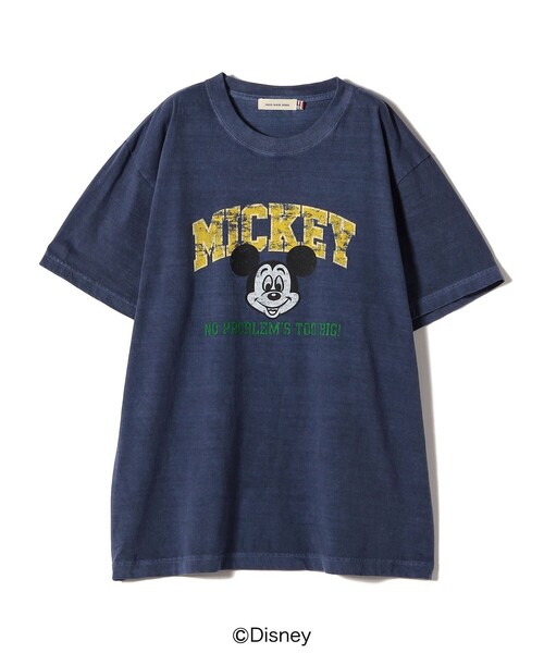 GOOD ROCK SPEED(グッドロックスピード)の「【SHIPS別注】GOOD ROCK SPEED:MICKEY / TEE(Tシャツ/カットソー・レディース・ダークグレー/ベージュ/ネイビー/ホワイト/ブラウン/チャコールグレー/ホワイト系・ONE SIZE)」の12枚目の写真