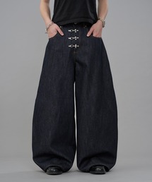 WISH FOR EVER（ウィッシュフォーエバー）の「【 2color / 3size 】13OZ FIREMAN RIGID CURVE DENIM / 13オンスファイヤーマンリジッドカーブデニム（デニムパンツ）」