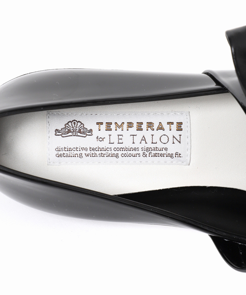 TEMPERATE(テンパレイト)の「TEMPERATE/テンパレイト 別注 MTO-LOLO BIGRIBBON(レインシューズ・レディース・ブラック・36/40/39/38/37)」の4枚目の写真