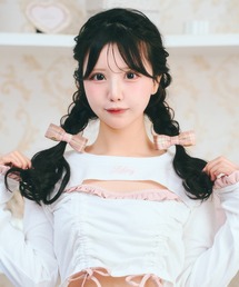 LAFARY（ラファリー）の「チェックリボン（バレッタ/ヘアクリップ）」