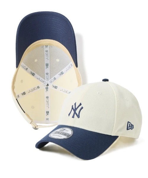 NEW ERA(ニューエラ)の「NEW ERA/ニューエラ キャップ 9FORTY(キャップ・メンズ・ブラック系その他3/クリーム/マルーン/レッド/ベージュ系その他/ネイビー系1/ブラウン系その他/ブラック系その他2/グレー/ストーン/ホワイト/マルチ/ブラック系その他/レッド系その他/ホワイト系その他/グレー系その他/ネイビー系/ブラウン・FREE)」の4枚目の写真