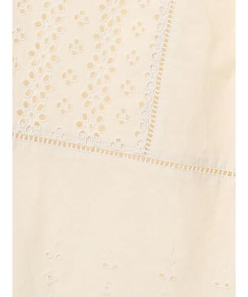 Samansa Mos2（サマンサ モスモス）の「レースパッチワークパンツ（その他パンツ・レディース・ブラック/オフホワイト/キナリ・F）」の9枚目の写真