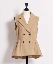 NOELA（ノエラ）の「ペプラムダブルジレ（ベスト）」
