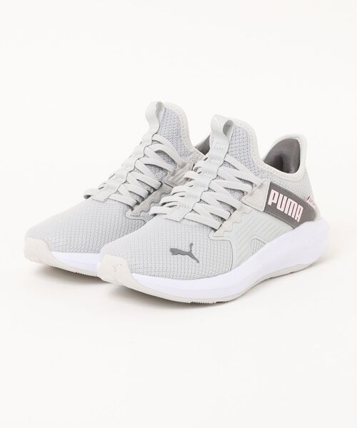 PUMA（プーマ）の「《PUMA》SOFTRIDE エンゾ 5 EASE IN ウィメンズ（スニーカー・レディース・ホワイト×パープル/ホワイト系その他/ブラック系その他/グレー系その他2/グレー系その他・23.0cm/23.5cm/24.0cm/24.5cm/25.0cm/22.5cm）」の4枚目の写真