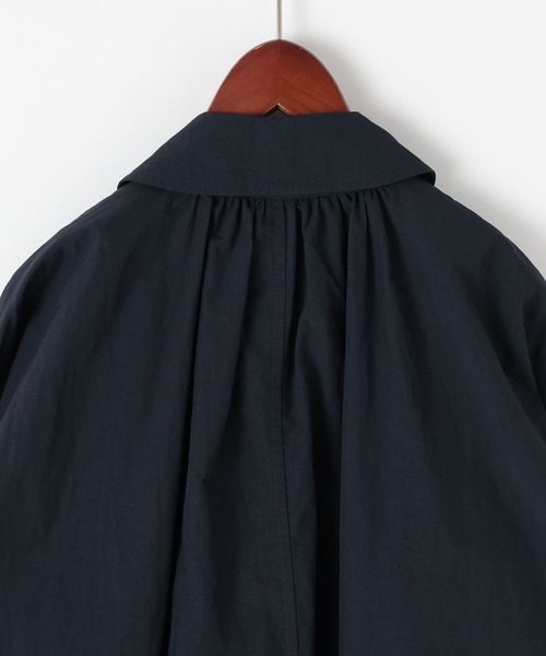 DANTON（ダントン）の「【DANTON(ダントン)】ナイロンステンカラーコート（ステンカラーコート・レディース・ネイビー/ベージュ・MEDIUM）」の5枚目の写真