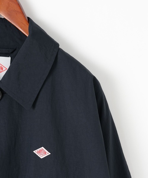 DANTON（ダントン）の「【DANTON(ダントン)】ナイロンステンカラーコート（ステンカラーコート・レディース・ネイビー/ベージュ・MEDIUM）」の6枚目の写真