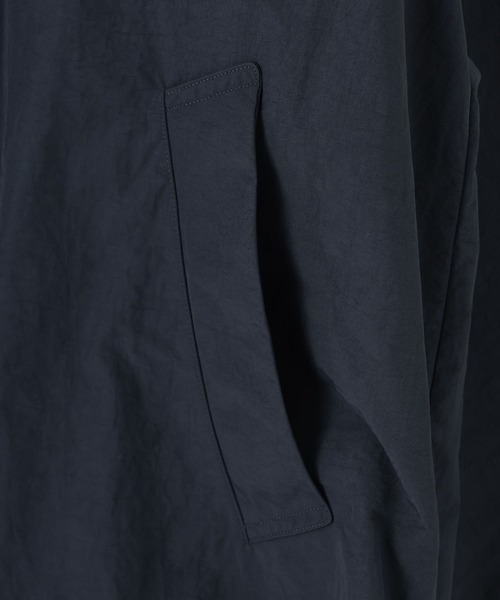 DANTON（ダントン）の「【DANTON(ダントン)】ナイロンステンカラーコート（ステンカラーコート・レディース・ネイビー/ベージュ・MEDIUM）」の8枚目の写真