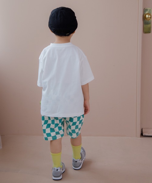 MAKE YOUR DAY(メイクユアデイ)の「ファミリー子トラ半袖Tシャツ■80~140cm(Tシャツ/カットソー・キッズ・グレー/オフホワイト・110/80/90/100/120/130/140)」の10枚目の写真