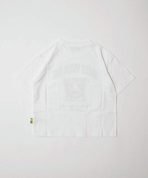 MAKE YOUR DAY(メイクユアデイ)の「ファミリー子トラ半袖Tシャツ■80~140cm(Tシャツ/カットソー・キッズ・グレー/オフホワイト・110/80/90/100/120/130/140)」の5枚目の写真