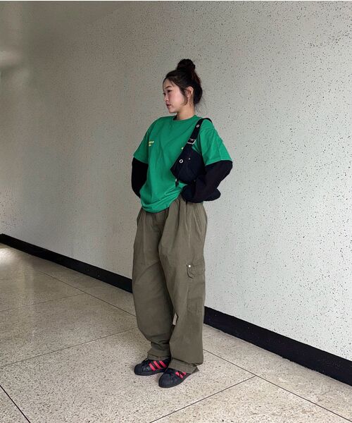 mydeepbluememories(マイディープブルーメモリーズ)の「Mm Symbol Logo T-Shirts (GREEN)(Tシャツ/カットソー・レディース・グリーン・SMALL/MEDIUM/LARGE)」の9枚目の写真