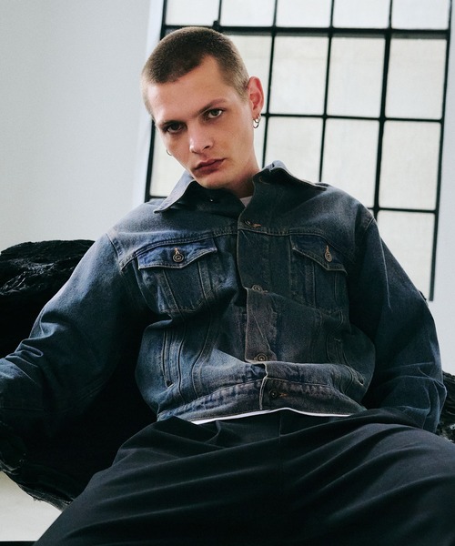 Y’s ビンテージ　ウォッシュデニム ジャケット Regen Glanz（レーゲングランツ）の「vintage wash denim jacket