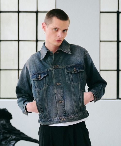 vintage wash denim jacket / ヴィンテージウォッシュデニムジャケット