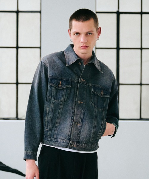 vintage wash denim jacket / ヴィンテージウォッシュデニムジャケット