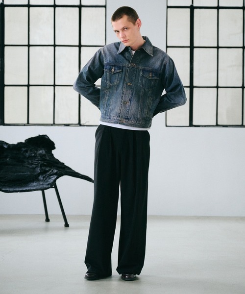 vintage wash denim jacket / ヴィンテージウォッシュデニムジャケット