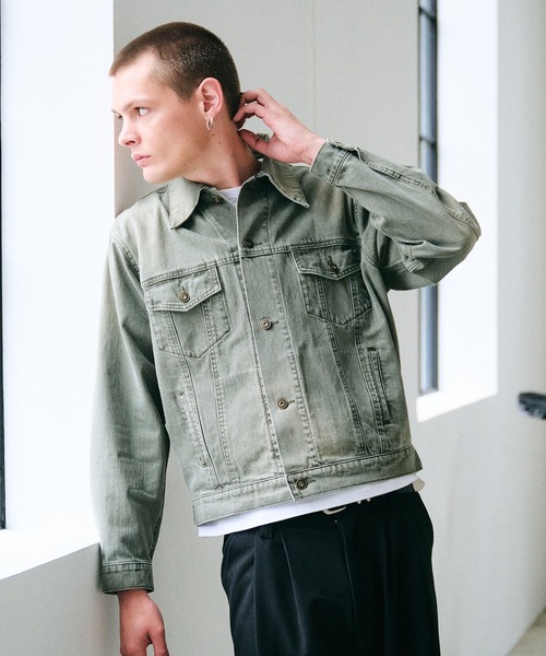 vintage wash denim jacket / ヴィンテージウォッシュデニムジャケット