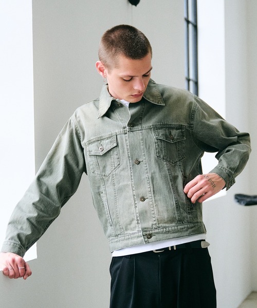 vintage wash denim jacket / ヴィンテージウォッシュデニムジャケット