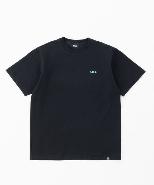 BALR.（ボーラー）の「JP LOGO T-SHIRT（Tシャツ/カットソー・メンズ・ブラック×ブルー/ホワイト×ブラック/ブラック×ホワイト・SMALL/MEDIUM/LARGE/X-LARGE）」の3枚目の写真