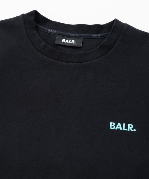 BALR.（ボーラー）の「JP LOGO T-SHIRT（Tシャツ/カットソー・メンズ・ブラック×ブルー/ホワイト×ブラック/ブラック×ホワイト・SMALL/MEDIUM/LARGE/X-LARGE）」の11枚目の写真