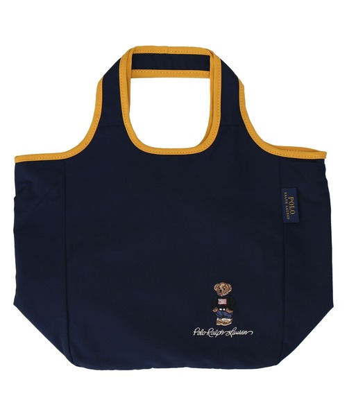 POLO RALPH LAUREN(ポロ ラルフ ローレン)の「保冷保温バッグ(エコバッグ/サブバッグ・レディース・ネイビー・FREE)」の1枚目の写真