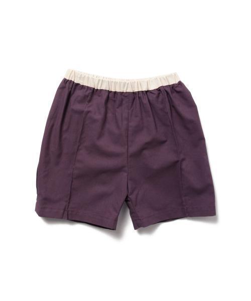 こども ビームス(コドモビームス)の「Au Clair De La Lune / ワイドショーツ (100~120cm)(その他パンツ・キッズ・ナチュラル/チャコールグレー/ピンク/バイオレット・110/100/120)」の3枚目の写真