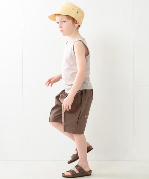 こども ビームス(コドモビームス)の「Au Clair De La Lune / ワイドショーツ (100~120cm)(その他パンツ・キッズ・ナチュラル/チャコールグレー/ピンク/バイオレット・110/100/120)」の21枚目の写真