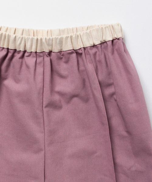 こども ビームス(コドモビームス)の「Au Clair De La Lune / ワイドショーツ (100~120cm)(その他パンツ・キッズ・ナチュラル/チャコールグレー/ピンク/バイオレット・110/100/120)」の8枚目の写真