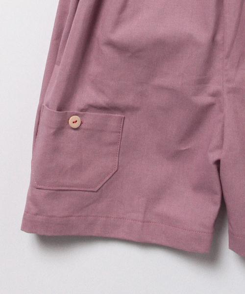 こども ビームス(コドモビームス)の「Au Clair De La Lune / ワイドショーツ (100~120cm)(その他パンツ・キッズ・ナチュラル/チャコールグレー/ピンク/バイオレット・110/100/120)」の10枚目の写真