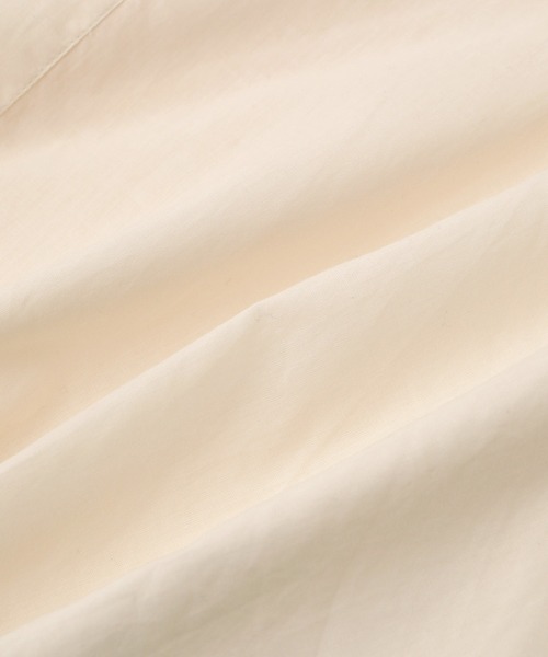 SALON adam et rope'（サロン アダム エ ロペ）の「【AAYUSHI（アユーシ） for SALON】別注ボリュームフレアハーフスリーブワンピース（ワンピース・レディース・キナリ/ダークブラウン・FREE）」の4枚目の写真