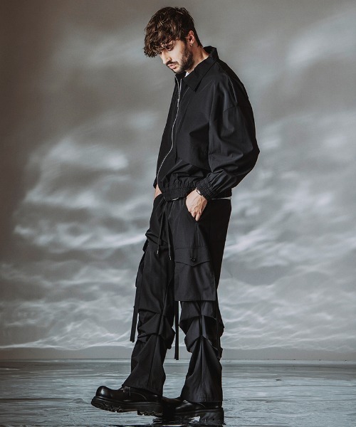 NO ID.（ノーアイディ）の「mp14808-ﾃｯｸｲｰｼﾞｰｶｰｺﾞPT パンツ(858006-445P)（カーゴパンツ・メンズ・ブラック/グレー・2/1）」の7枚目の写真