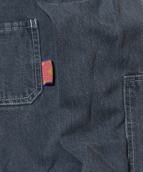 NATAL DESIGN(ネイタルデザイン)の「BRIAN DENIM JACKET 2nd(デニムジャケット・メンズ・ブラック×ブルー/インディゴブルー/グレー・LARGE/MEDIUM/SMALL)」の12枚目の写真