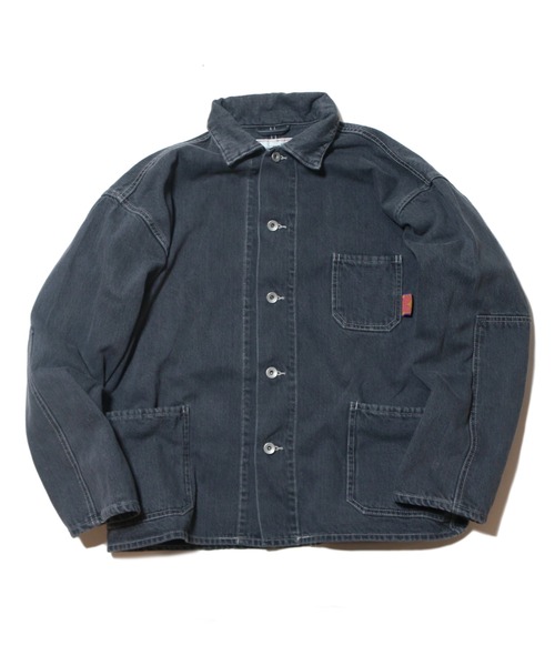NATAL DESIGN(ネイタルデザイン)の「BRIAN DENIM JACKET 2nd(デニムジャケット・メンズ・ブラック×ブルー/インディゴブルー/グレー・LARGE/MEDIUM/SMALL)」の13枚目の写真