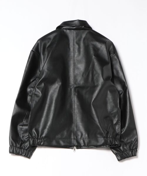 Sakka（サッカ）の「PUレザーJACKET（ブルゾン・メンズ・ブラック・SMALL/MEDIUM/LARGE/X-LARGE）」の6枚目の写真