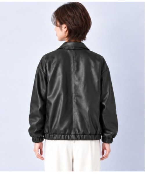 Sakka（サッカ）の「PUレザーJACKET（ブルゾン・メンズ・ブラック・SMALL/MEDIUM/LARGE/X-LARGE）」の11枚目の写真
